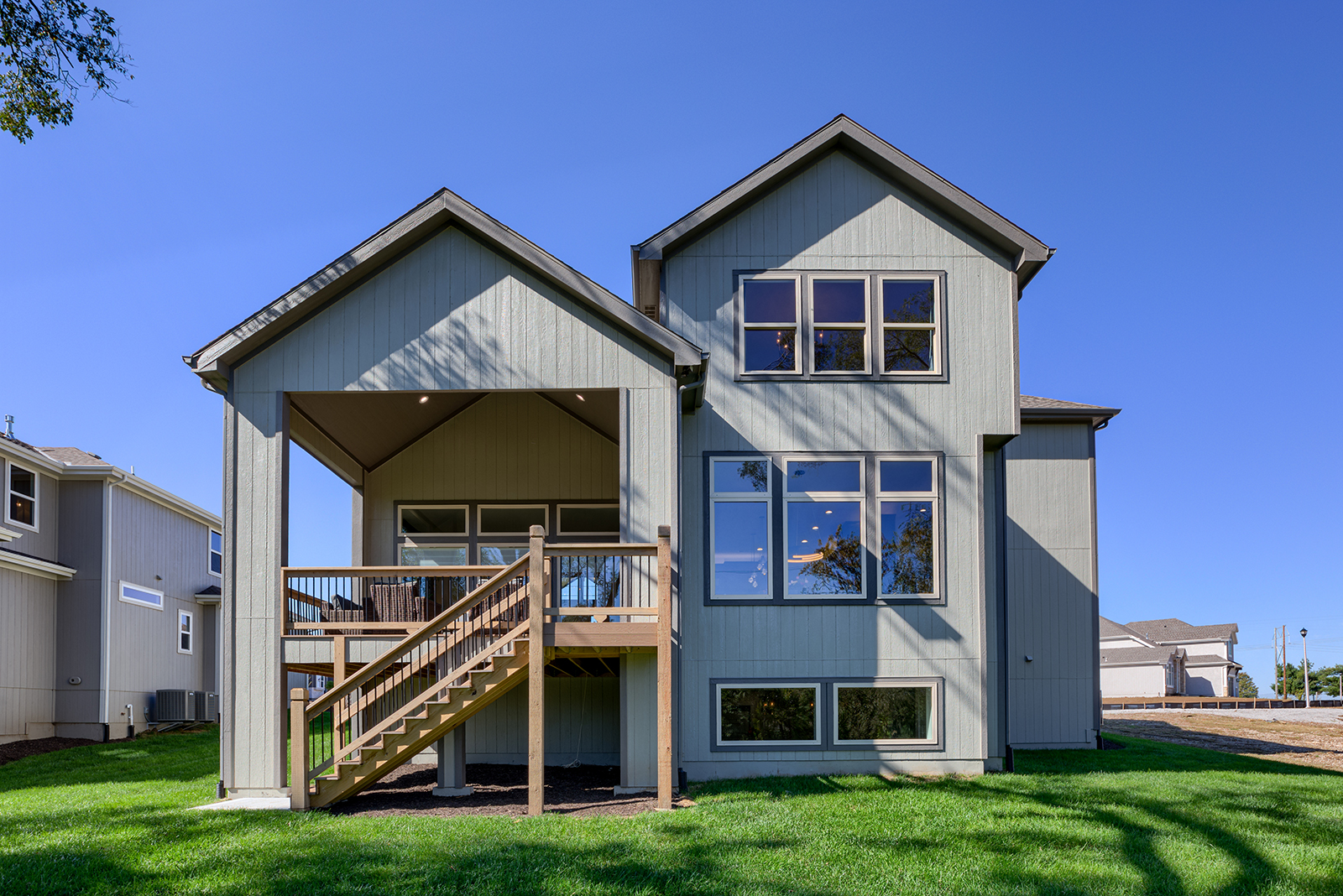Hailey View from the backyard Rodrock Homes