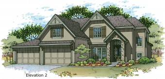 Hepton 4 car elev. 2 color rendering