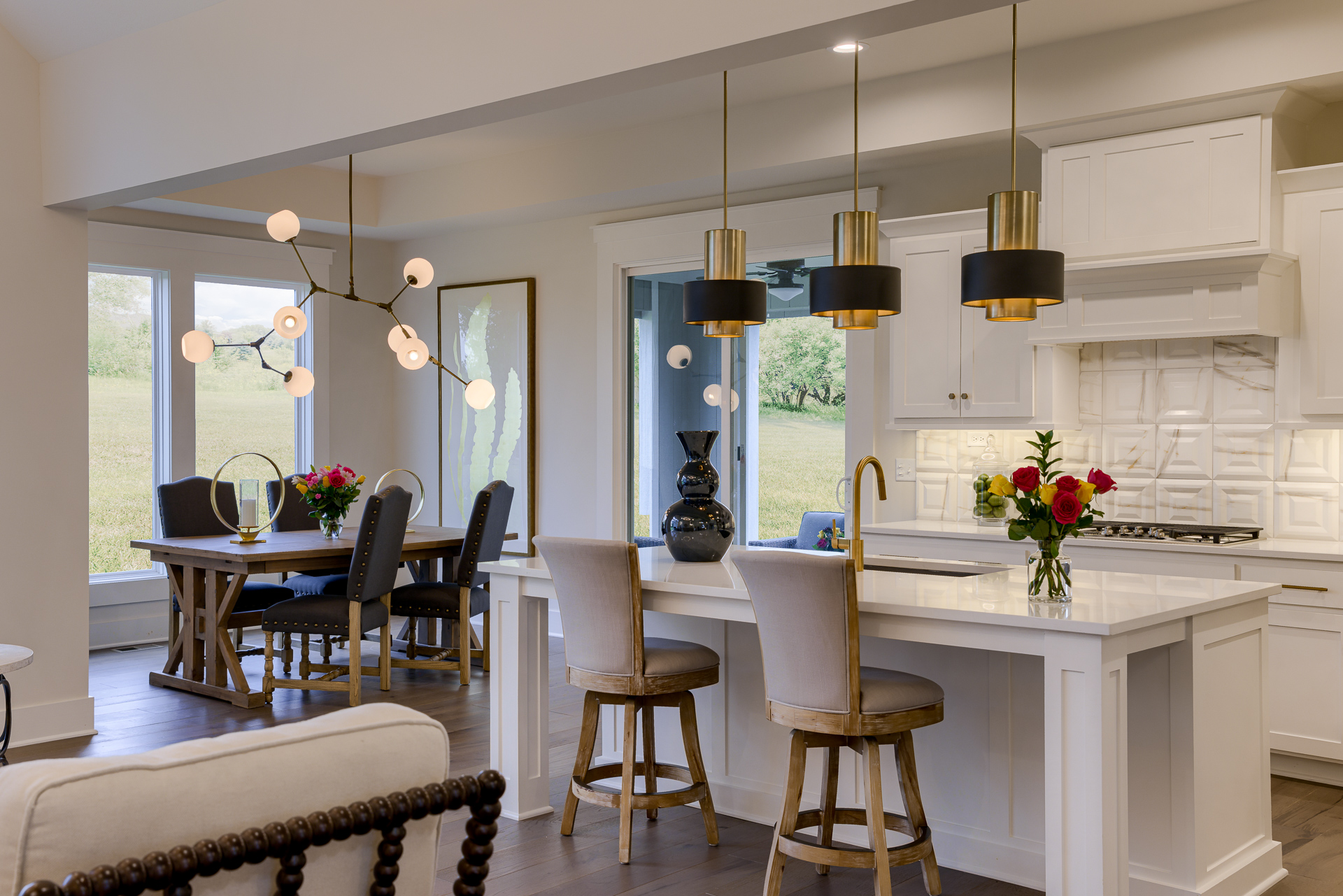 Sonoma - Kitchen and Dining Area - Rodrock Homes